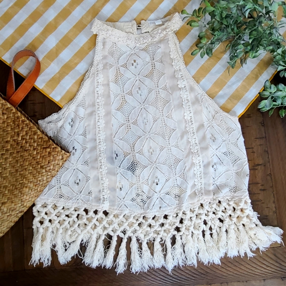 Coco +Jaimeson Lace Top